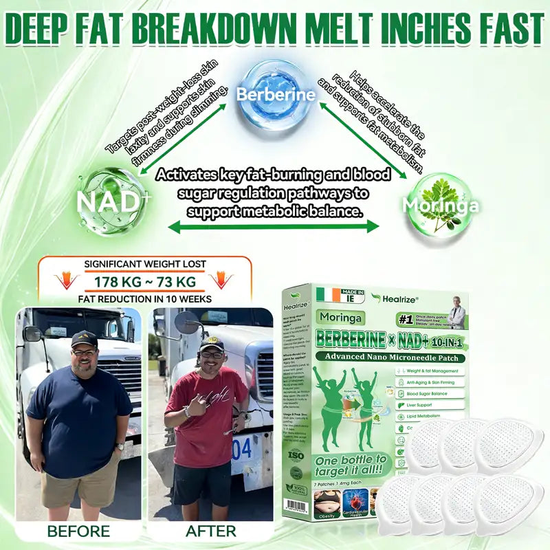 【🇮🇪 𝐎𝐟𝐟𝐢𝐜𝐢𝐚𝐥 𝐈𝐫𝐞𝐥𝐚𝐧𝐝 𝐒𝐭𝐨𝐫𝐞】🧑‍⚕️🩺𝐇𝐞𝐚𝐥𝐫𝐢𝐳𝐞® 𝐌𝐨𝐫𝐢𝐧𝐠𝐚 · 𝐁𝐞𝐫𝐛𝐞𝐫𝐢𝐧𝐞 × 𝐍𝐀𝐃+ 𝟏𝟎-𝐢𝐧-𝟏 𝐀𝐝𝐯𝐚𝐧𝐜𝐞𝐝 𝐍𝐚𝐧𝐨 𝐌𝐢𝐜𝐫𝐨𝐧𝐞𝐞𝐝𝐥𝐞 𝐏𝐚𝐭𝐜𝐡 — 𝐎𝐧𝐜𝐞 𝐃𝐚𝐢𝐥𝐲, 𝐕𝐢𝐬𝐢𝐛𝐥𝐞 𝐑𝐞𝐬𝐮𝐥𝐭𝐬 𝐢𝐧 𝟕 𝐃𝐚𝐲𝐬